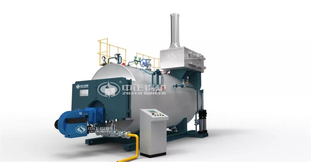 中正10噸燃?xì)庹羝仩t耗氣量僅600m3/h，獲國藥一心好評